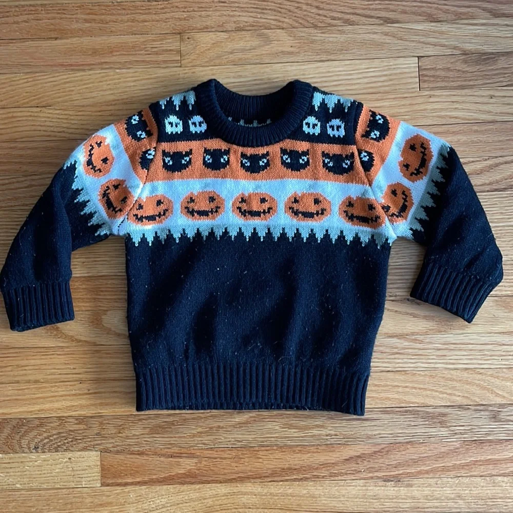 Halloween 🎃 pumpkin sweater - Picture 3 of 3